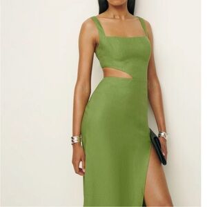 Reformation Satori Linen Dress